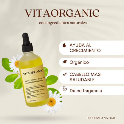 SERUM CAPILAR VITAORGANIC 100% NATURAL
