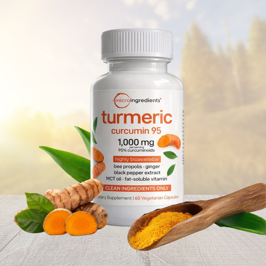 CURCUMINA 1000mg 95% 60 Cápsulas Antiinflamatorio